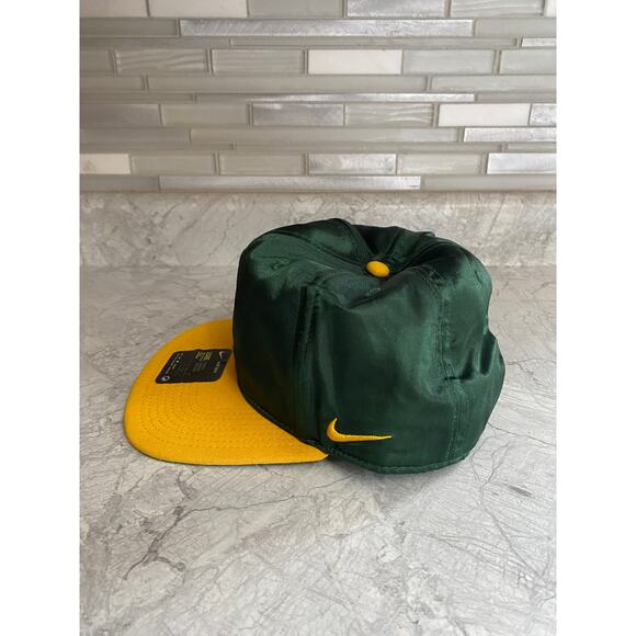 Green Bay Packers Retro Logo Nike 1 Size Snapback Hat - Picture 4 of 8